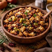 Sausage Apple Dried Cranberry Stuffing