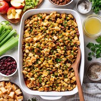 Sausage Apple Leek Stuffing