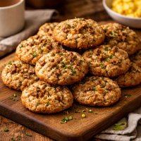 Sausage Breakfast Cookies