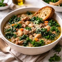Sausage Cannellini and Kale Soup