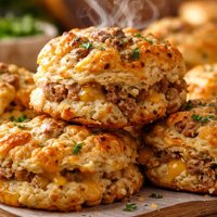 Sausage Cheese Biscuits