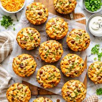 Sausage Cheese Muffins