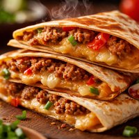 Sausage Cheese Quesadillas Oamc
