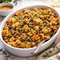 Sausage Cornbread Stuffing