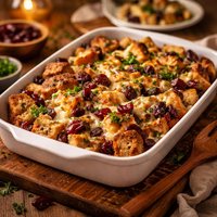Sausage Cranberry Strata