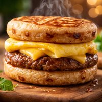 Sausage Egg and Cheese McGriddle