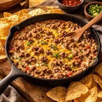 Sausage Hamburger Dip