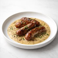 Sausage in a Beer Mustard Sauce