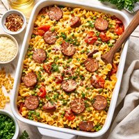 Sausage Noodle Casserole