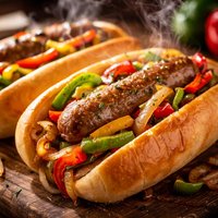 Sausage Pepper Onion Hogies