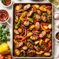 Sausage Peppers and Potatoes