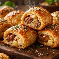 Sausage Potato Puffs