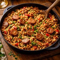 Sausage Rice Skillet
