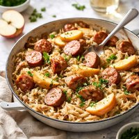Sausage Sauerkraut Apples