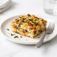 Sausage Strata Brunch Do Ahead