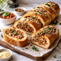 Sausage Stuffed French Loaf