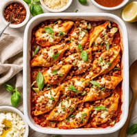 Sausage Stuffed Pasta Shells