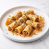 Sausage Stuffed Rigatoni