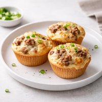 Sausage Swiss Muffins