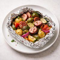 Sausage Vegetable Packets