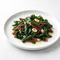 Sauted Swiss Chard with Garlic