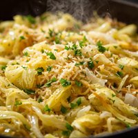 Sauteed Cabbage with Horseradish