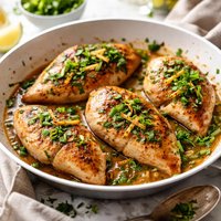 Sauteed Chicken Breasts W Fresh Herbs and Ginger