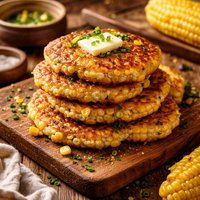 Sauteed Corn Cakes
