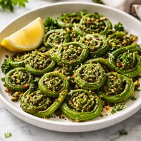 Sauteed Fiddlehead Ferns Basic Recipe