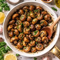 Sauteed Garlic Mushrooms