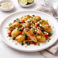 Sauteed Potatoes Chicken Santa Fe