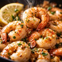 Sauteed Shrimp with Lemon and Garlic