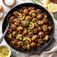 Sauteed Steak House Style Mushrooms