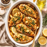 Savory Baked Garlic Chicken