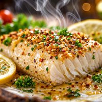 Savory Baked White Fish