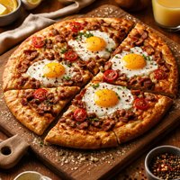 Savory Brunch Pizza