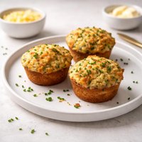 Savory Cheddar and Chive Muffins