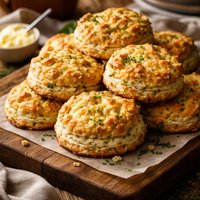 Savory Cheddar Chive Biscuits