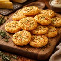 Savory Cheese Dollars