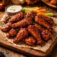 Savory Hot Wings