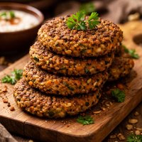 Savory Lentil Patty