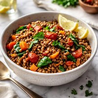 Savory Lentils and Vegetables
