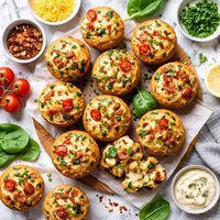 Savory Lunchtime Muffins