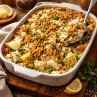 Savoury Fish Bake