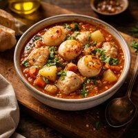 Scallop Fish Stew