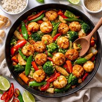 Scallop Stir Fry