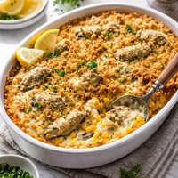 Scalloped Corn and Oysters