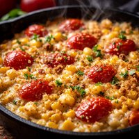 Scalloped Corn Tomatoes