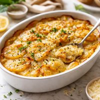 Scalloped Garlic Potatoes