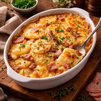 Scalloped Potatoes and Ham